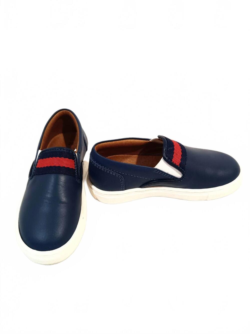 NEW ATLANTA MOCASSIN boys slip on sneakers in ocean